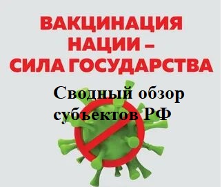 Сводный обзор субъектов РФ